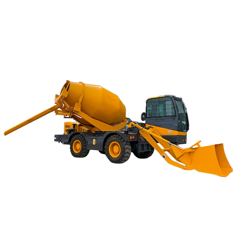 EL350 self loading concrete mixer